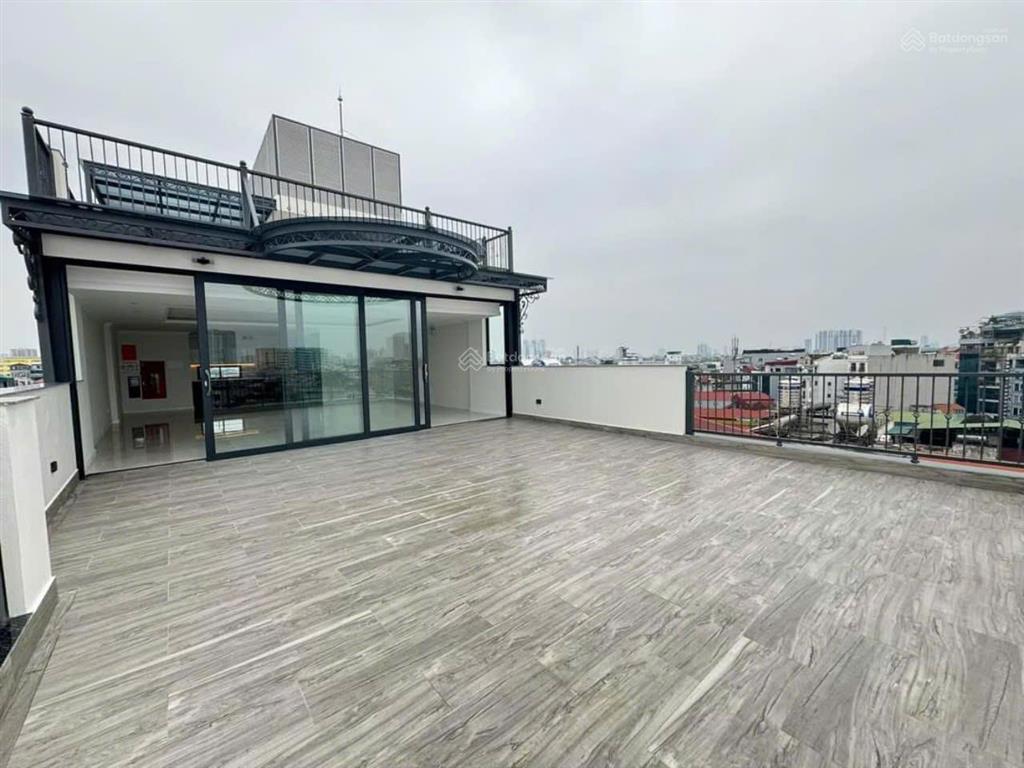 Tòa vp vỉa hè 10m thang máy thuê 80tr/th mặt phố nguỵ như kon tum 72m2 7tầng mt5.2m 65tỷ thanh xuân