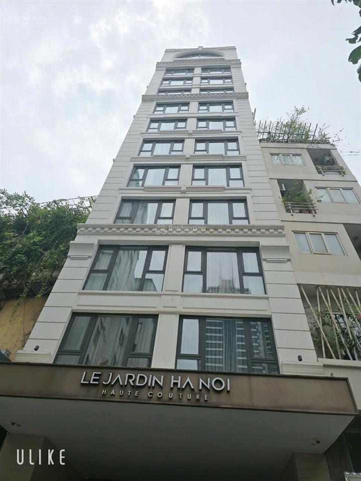 Khách sạn dt 500tr/tháng mặt phố nguyễn trường tộ 150m2 15tầng thang máy 01hầm mt6.5m 170tỷ ba đình