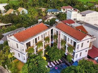 Cần bán gấp villa hội an 2 mặt tiền hiếm 15p bề ngang tận 21m dòng tiền 150tr tháng