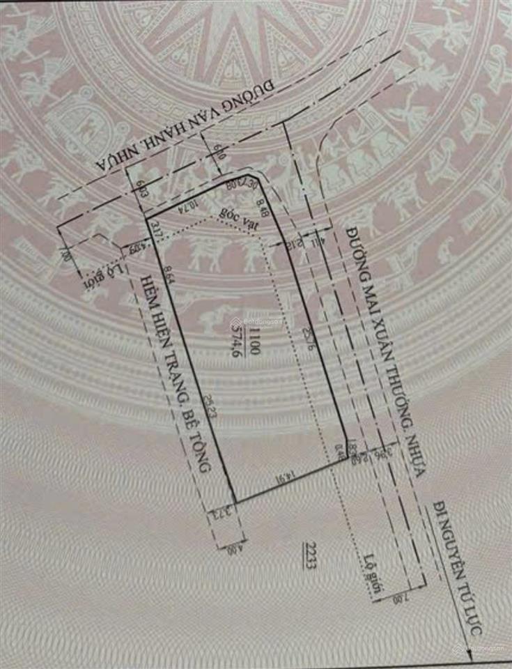 Bán đất 3 mặt tiền đường chính vạn hạnh và mai xuân thưởng p8