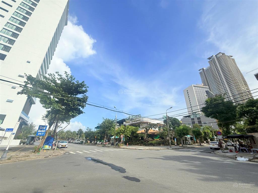 Bán lô đất biển diện tích khủng 1647m² góc 2 mặt tiền loseby & võ nghĩa, cách biển mỹ khê 50m