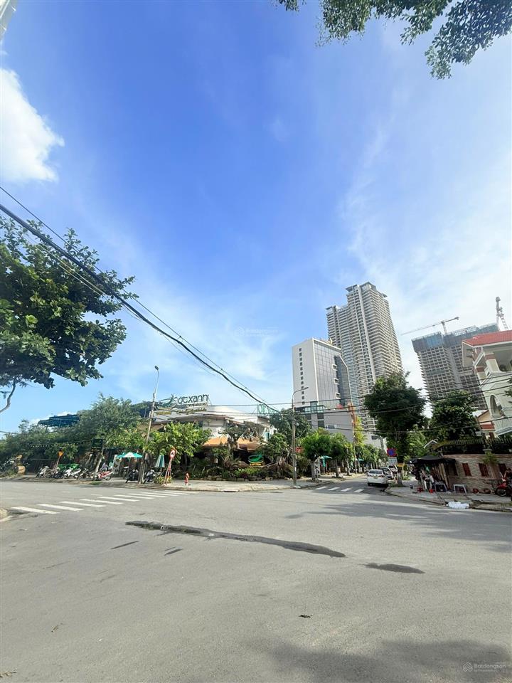 Bán lô đất biển diện tích khủng 1647m² góc 2 mặt tiền loseby & võ nghĩa, cách biển mỹ khê 50m