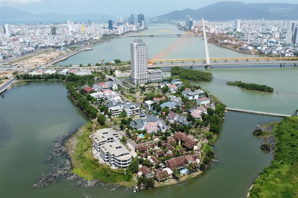Bán lô đất 400m2 view công viên vip nhất khu biệt thự đảo xanh  ốc đảo xanh giữa lòng đà nẵng