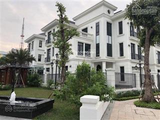 Gia đình cần bán nhanh bt góc đẹp vin green bay 332m2 view hồ, đường dạo bộ  giá rẻ nhất nội khu
