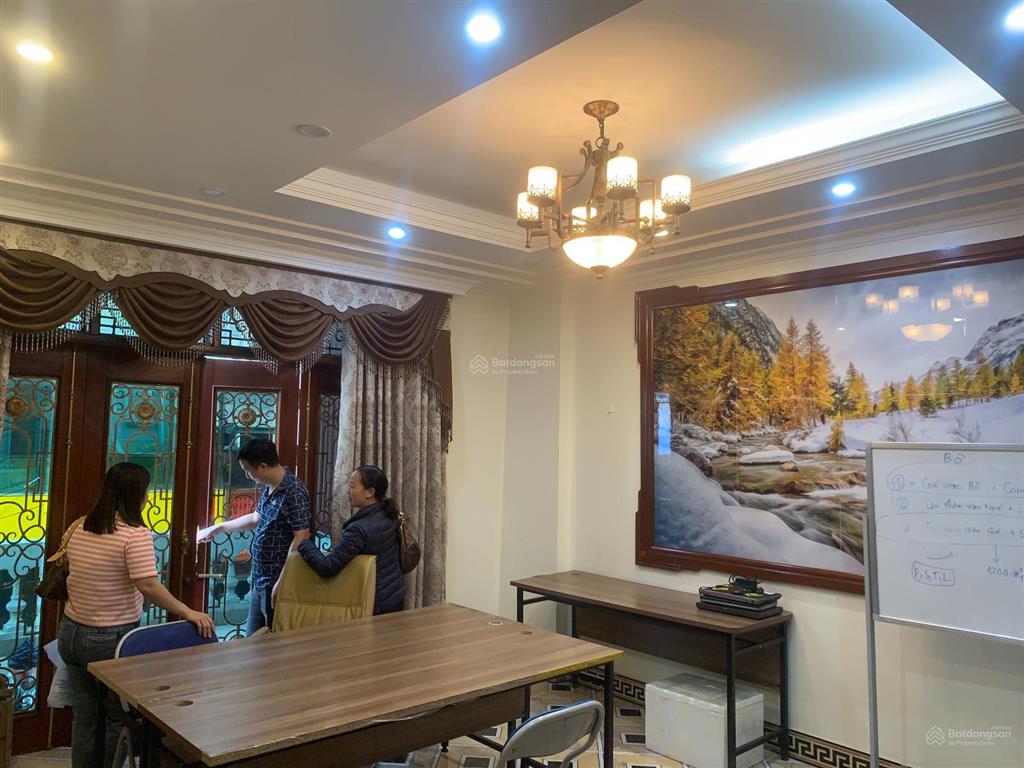 Bán liền kề căn góc kdt văn quán  diện tích 100m  6 tầng  mặt tiền 22m  thang máy  giá 32 tỷ