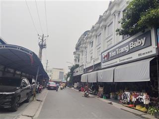 Cực hiếm! lk3 trung tâm chợ ninh hiệp kinh đô giao thương gia lâm 206m2* 6t* mt 10m, thang máy