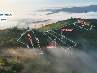 Đất view săn mây đồi bát úp lộc thành, bảo lâm. dt 1500m23800m2 có sẵn thổ cư, giá chỉ từ 2,5 tỷ