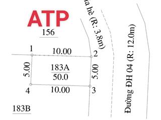 Cần bán  mảnh đất mặt đường dh 04 vỉa hè rộng đường to 13 mét,  0987 834 ***