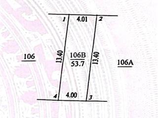 Chính chủ bán 53.7m2 thổ cư ô tô 7 chỗ đỗ cửa tại quyết tiến an khánh hà nội