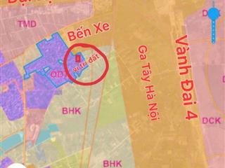 chính chủ bán 57,5 m2 thổ cư ô tô vào nhà tại Mộc Hoàn Đình An Khánh Hà Nội