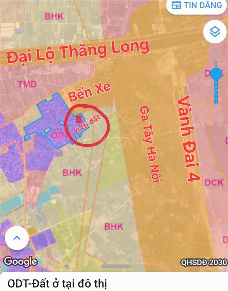 Chính chủ bán 57.5 m2 thổ cư ô tô 7 chỗ vào nhà tại mộc hoàn đình vân côn an khánh hà nội