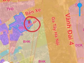 Chính chủ bán 57.5 m2 thổ cư ô tô 7 chỗ vào nhà tại mộc hoàn đình vân côn an khánh hà nội