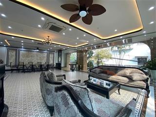 Biệt thự sân vườn lưu hữu phước  hàm nghi, lô góc, ô chờ thang máy, kinh doanh.