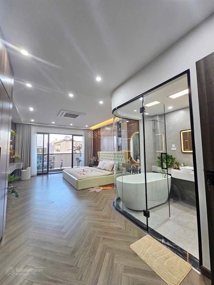 Bán nhà phân lô đền lừ  gara ô tô  thang máy  mặt tiền 4.5m  58m x 6 tầng  giá 19.5 tỷ