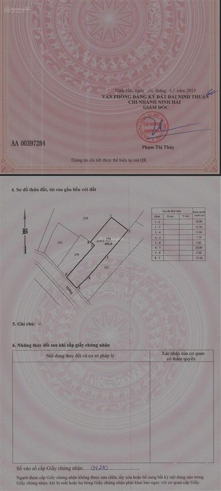 Sở hữu ngay lô đất thổ cư mặt tiền biển khu du lịch hoàn đỏ (nam khánh hòa)