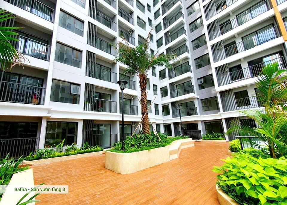 Bán cc safira khang điền, 5,6 tỷ, 90m2, 3pn, 2wc đặc biệt tầng sân vườn rộng rãi xanh mát