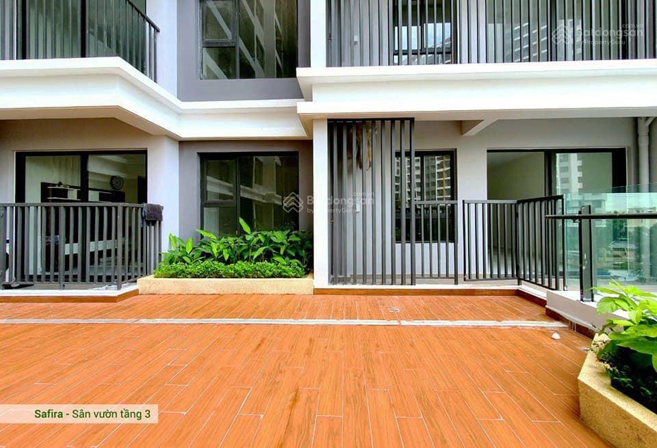 Bán cc safira khang điền, 5,6 tỷ, 90m2, 3pn, 2wc đặc biệt tầng sân vườn rộng rãi xanh mát
