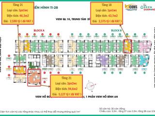 Giỏ hàng suất ngoại giao giá gốc cđt tháp hoa hậu greendiamond  bcons city kế ga metro số 1