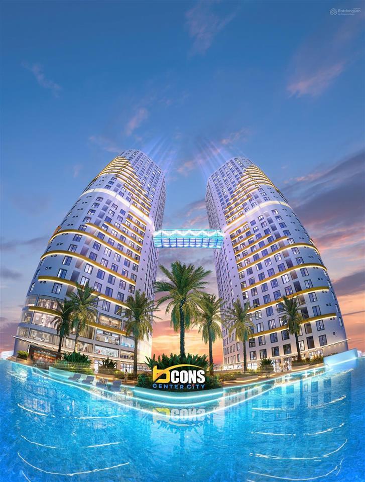 Bcons center city  tháp đôi biểu tượng mới tại khu đông tt 5% tới tháng 7/2026 mới tt tiếp