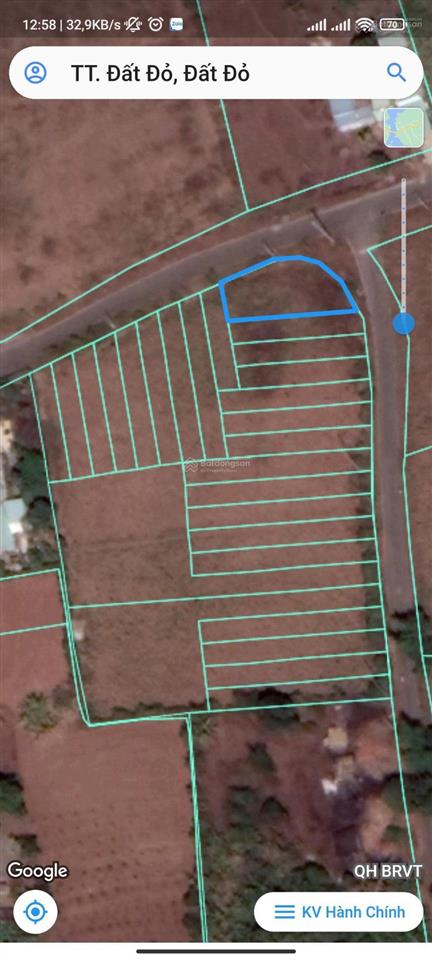 Chính chủ bán đất mặt tiền đường cách mạng tháng 8, đất đỏ, bà rịa giá ngộp