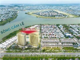 Căn hộ 3pn dualkey the meridian  view sông hàn + pháo hoa + danang downtown tiện ích all in one