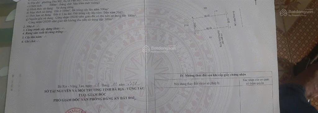 Đất thổ cư tại quốc lộ 51, 27,5 tỷ, 600m2 siêu đẹp