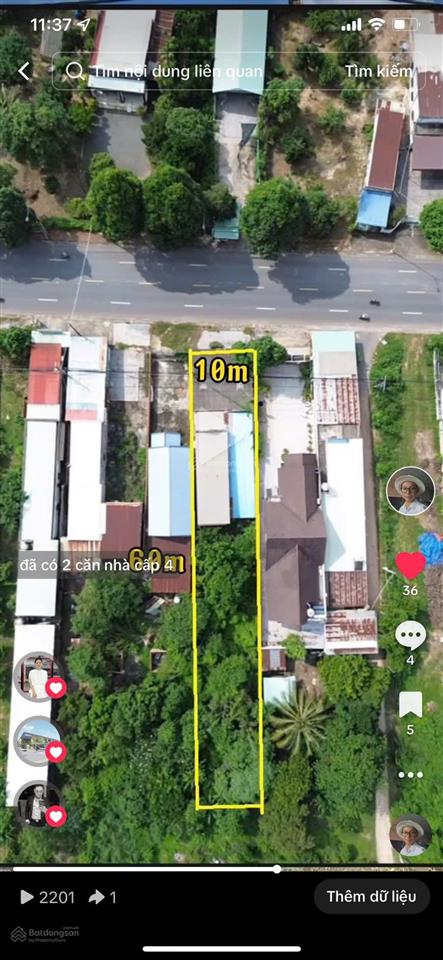 Bán đất tại võ văn kiệt, hắc dịch, phú mỹ, bà rịa vũng tàu, 7.8 tỷ, 600m2  tài phú mỹ 0707 004 ***