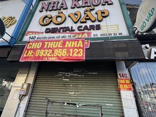 Chính chủ cho thuê nhà ngay ngã 4 nguyễn oanh với phan văn trị, gò vấp