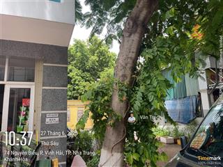Đất mặt tiền nguyễn biểu vĩnh hải nha trang khánh hoà