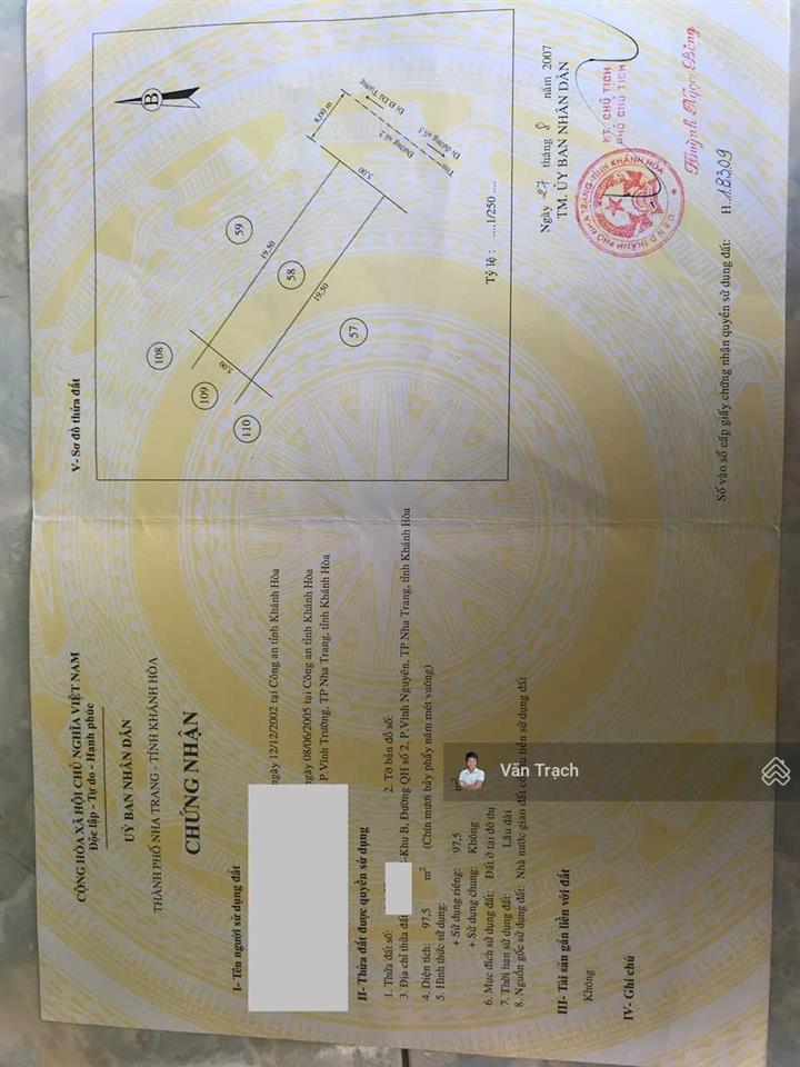 Nhà mặt tiền trường sa vĩnh nguyên nha trang bên cạnh chợ bình tân có dòng tiền cho thuê