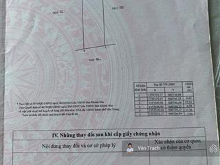 Đất mặt tiền phong châu phước hải nha trang sổ đỏ riêng 125m ngang 6m phù hợp kinh doanh an cư