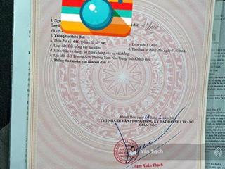 Bán đất nền tđc vĩnh trường phường nam nha trang hướng tây nam sổ đỏ riêng xây dựng tự do