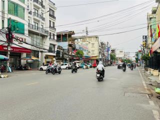 Mặt đường tô hiệu  82,2m2  ngang 4,1m  4 tầng  sau thoáng  vỉa hè rộng  giá 21,4 tỷ