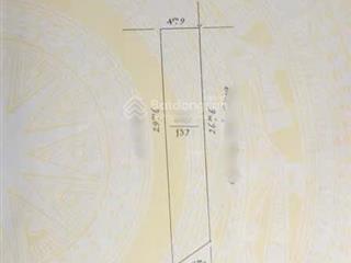 Mặt đường đà nẵng  137m2  ngang 4,9m  nhà cấp 4  vỉa hè rộng  giá ib