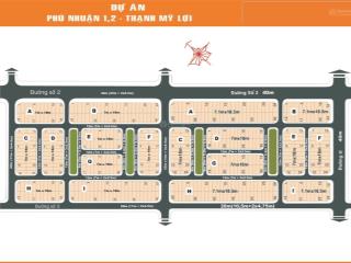 Cần tiền bán gấp lô đất phú nhuận thạnh mỹ lợi q2, tphcm diện tích 7x18.5 giá 150tr/m lô đẹp