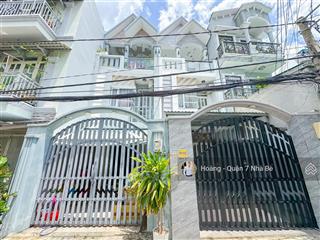 Nhà hẻm xe hơi  dt 4mx17,5m  gần chợ phú xuân  nhà còn mới đẹp dọn ở ngay  1 trệt 2 lầu 4pn