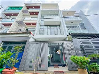 Nhà đẹp xây kiên cố ở ngaydt 5mx16mđường 6mgara ô tô1trệt 2lầu sân thượng 3pn