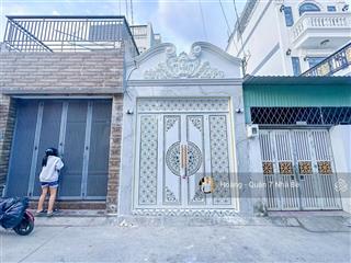 Nhà mới full nội thấtdt 3,2mx21,39mxây 1trệt 1lửng 3pnđường xe hơi thôngvị trí đẹp kinh doanh