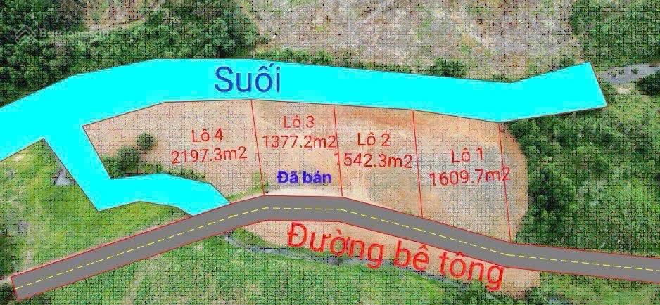 Chính chủ cần bán 3 lô đất làm vườn view suối đẹp ở xã khánh nam. dt 1600m2 2200m2, giá 350tr/lô