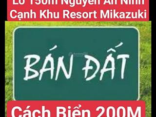 Đất 150m nguyễn an ninh gần mikazuki