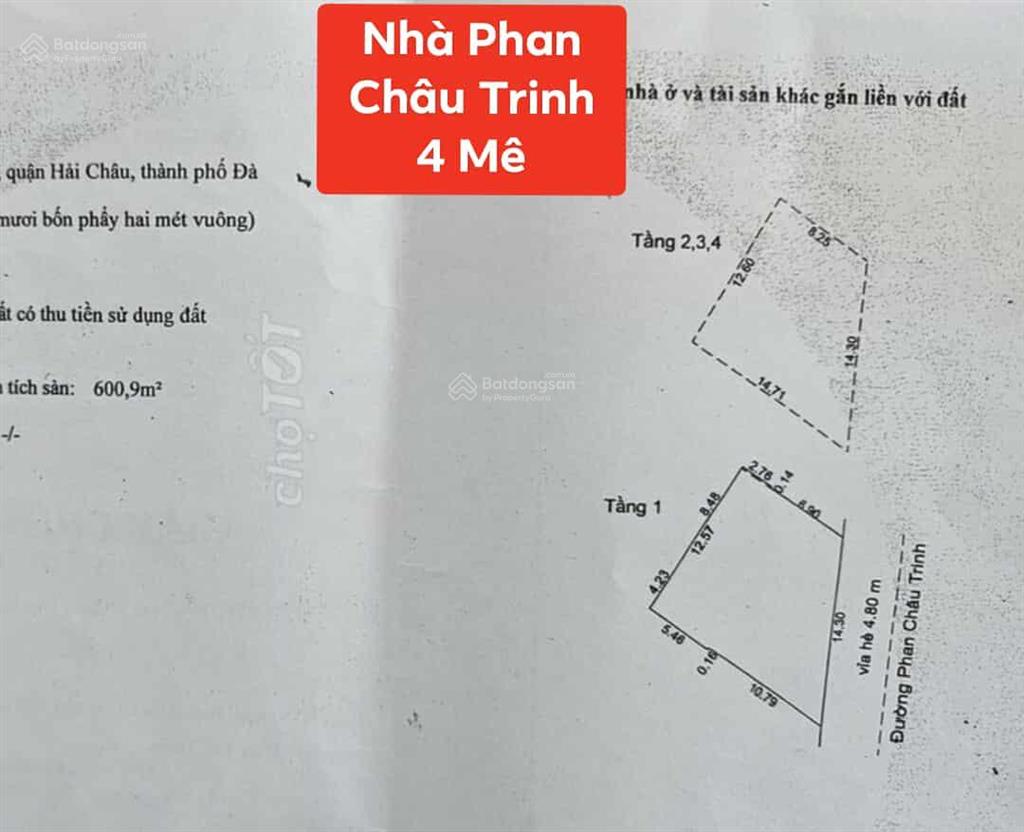 Nhà phố phan châu trinh đà nẵng 4 mê ngang 14