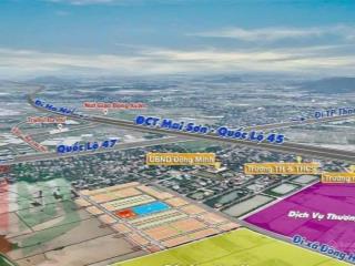 Bán đất biệt thự 300m2 mb 1164 đông minh, tp thanh hoá giá rẻ nhất mb