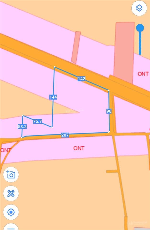 Cần bán 2 ha đất 3 mặt đường, mặt tiền mỹ xuân ngãi giao, 447m mặt đường