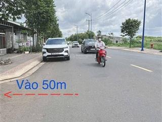 Lô đất ngang 7m, 2 mặt tiền thị trấn đất đỏ, long đất giá chỉ 1.1 tỷ