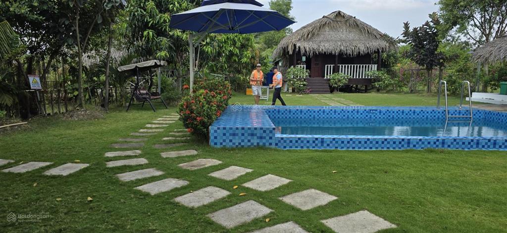 Cực hiếm 1 lô 1000m2 mặt sông lớn kế kdl the river home. cách q2  q7 5km giá 2,8 tỷ shr