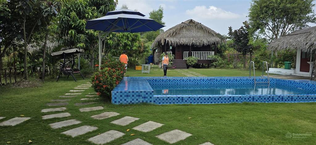 Cực hiếm 1 lô 1000m2 mặt sông lớn kế kdl the river home. cách q2  q7 5km giá 2,8 tỷ shr