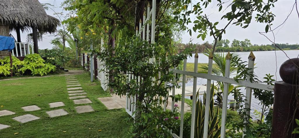 Cực hiếm 1 lô 1000m2 mặt sông lớn kế kdl the river home. cách q2  q7 5km giá 2,8 tỷ shr