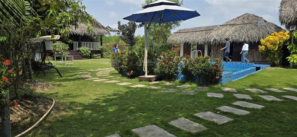 Cực hiếm 1 lô 1000m2 mặt sông lớn kế kdl the river home. cách q2  q7 5km giá 2,8 tỷ shr