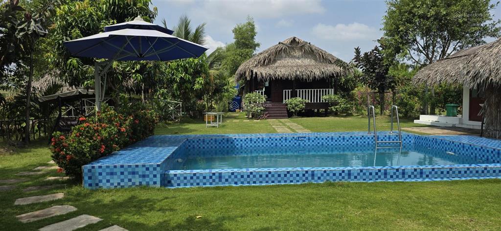 Cực hiếm 1 lô 1000m2 mặt sông lớn kế kdl the river home. cách q2  q7 5km giá 2,8 tỷ shr