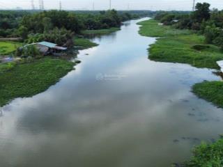 5.035m2 nhà vườn mặt tiền sông ông kèo. 90m mặt tiền sông, vườn trái cây. giá 2.2tr/m2. sổ riêng